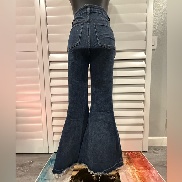 We The Free. Size 27. After Dark Mid-Rise Flare Jeans - Picture 1 of 5